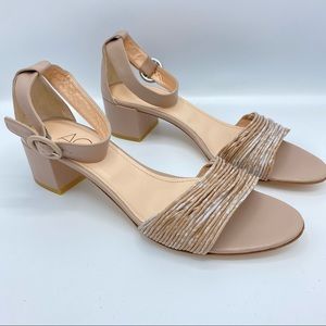 AGL Ankle Strap Sandals In Verbito Nude